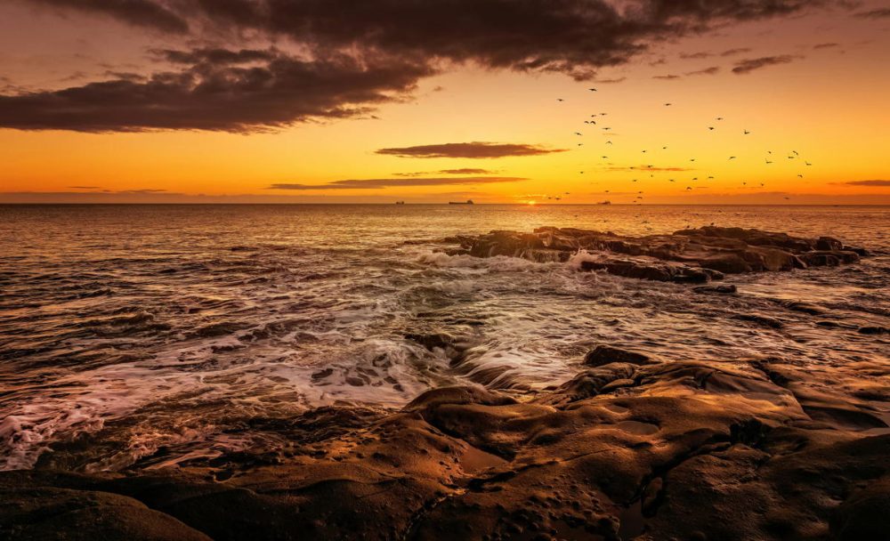 Photo by Ray Bilcliff: https://www.pexels.com/photo/scenic-view-of-a-beach-at-sunset-23914469/